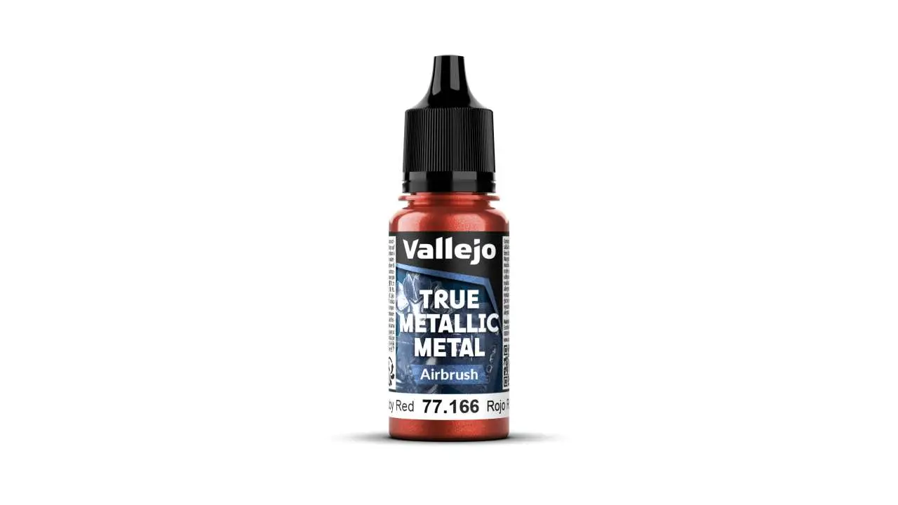 True Metallic Metal 77166 Airbrush Ruby Red - Figurine